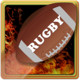 Real Rugby Football Icon Image