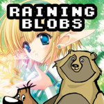 Raining blobs Image