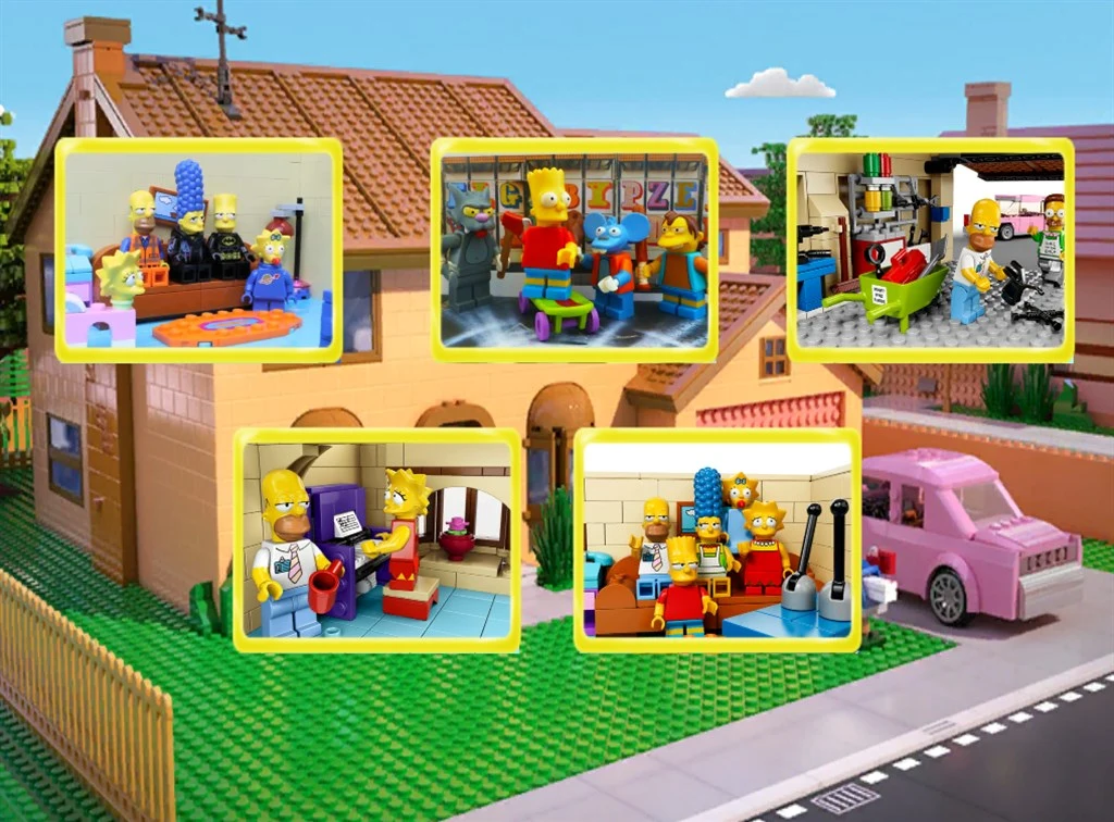 Jigsaw Lego Simpsons Kids Screenshot Image #2