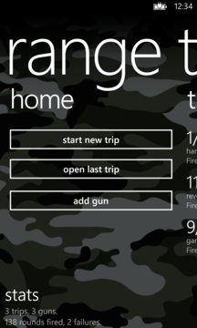 RangeTrip Screenshot Image