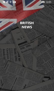 British News Reader Screenshot Image