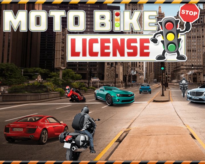 Moto Bike License Mission Image