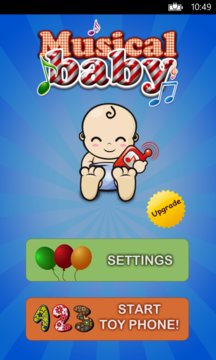 Baby Toy Phone - Musical Babies Game App Screenshot 1