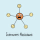 Introvert Assistant Icon Image