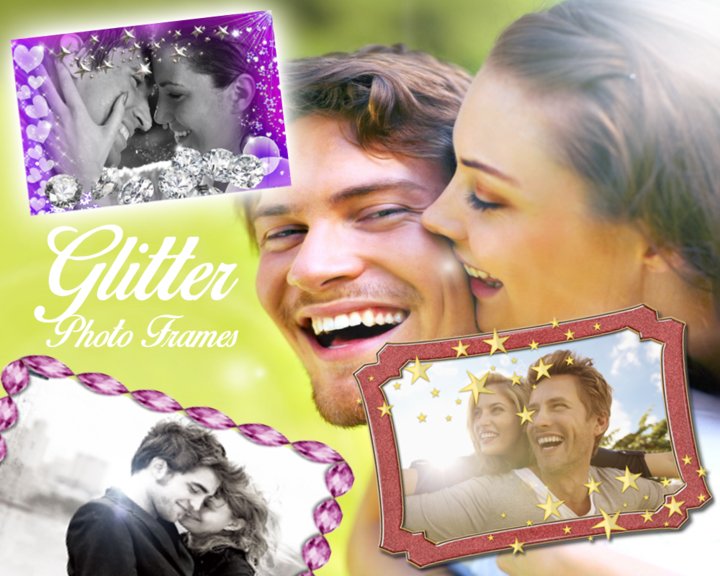 Glitter Photo Frames Image