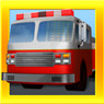 Fire Truck Parking Icon Image