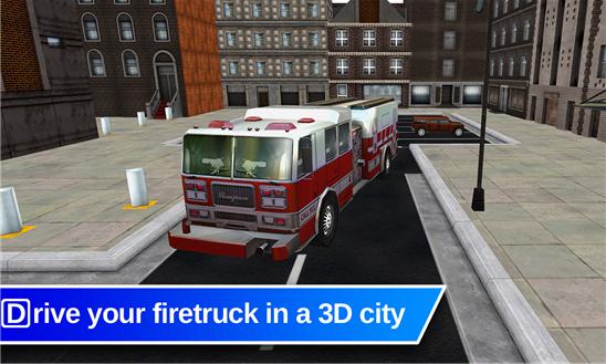 Fire Truck Parking Screenshot Image