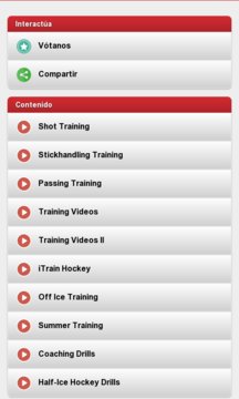 Ice Hockey Training Screenshot Image