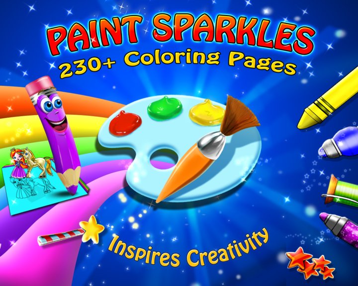 Paint Sparkles Image