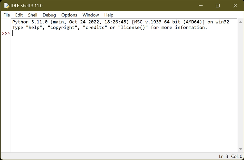 Python 3.11 Screenshot Image #2