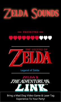 Zelda Sounds Screenshot Image