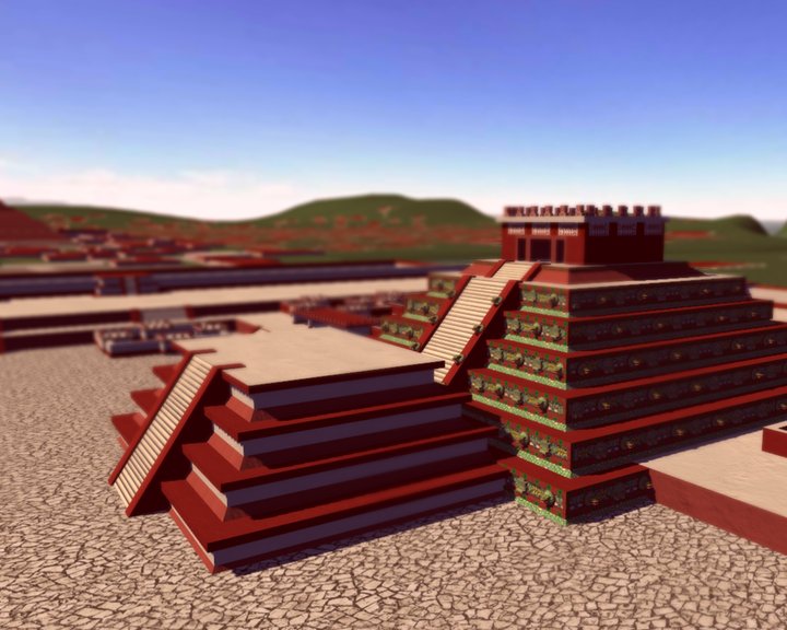 Teotihuacan 3D Image