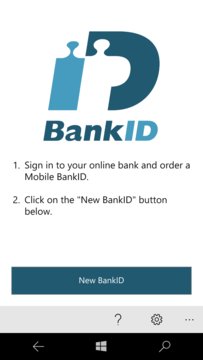 BankID säkerhetsapp Screenshot Image
