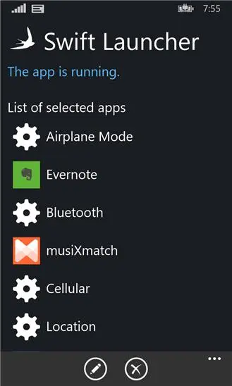 Swift Launcher Screenshot Image