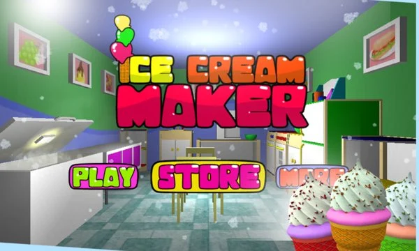 Ice Cream Maker 3D Screenshot Image