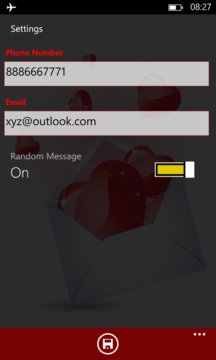 Valentine's Texter App Screenshot 2