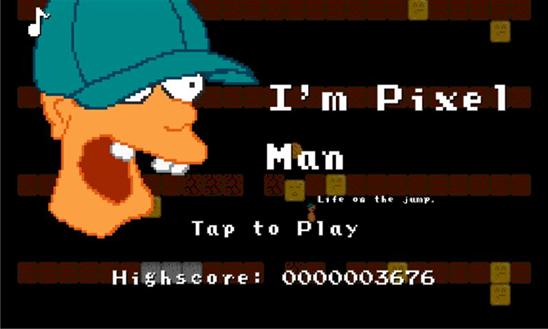 Pixel Man Screenshot Image
