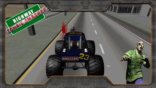 Highway Zombie Smasher Screenshot Image