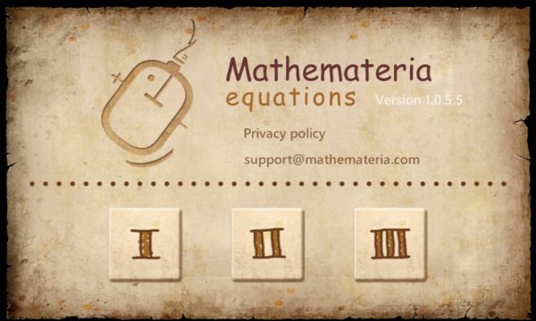 Mathemateria Eq App Screenshot 1