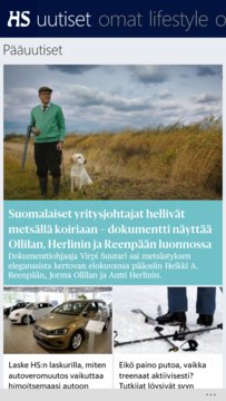 Helsingin Sanomat Screenshot Image