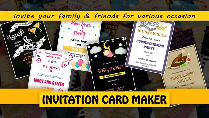 Invitation Card Maker Image