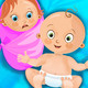Mommy's Twin Baby Birth Icon Image