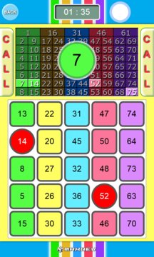 Bingo Ball App Screenshot 2