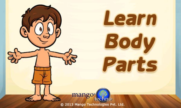 Learn Body Parts Screenshot Image