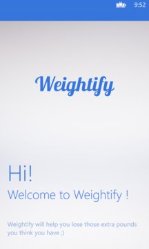 Weightify Screenshot Image