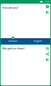 German English Translator Screenshot Image
