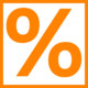 Percent Calculator Icon Image