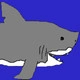 Shark Attack Icon Image