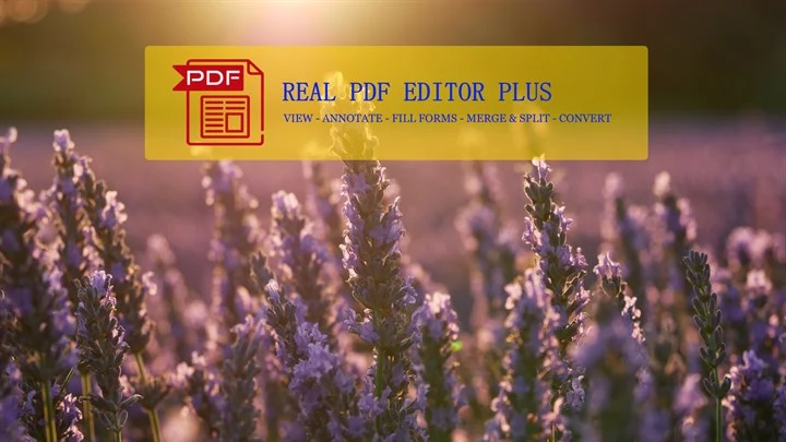 Real Pdf Editor Plus Image