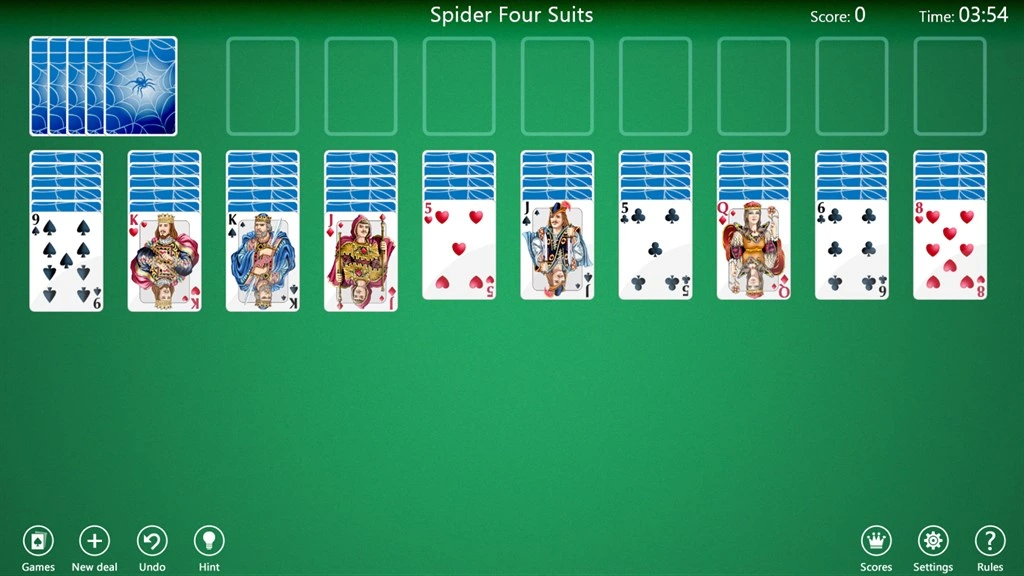 Spider Solitaire Collection Screenshot Image #4