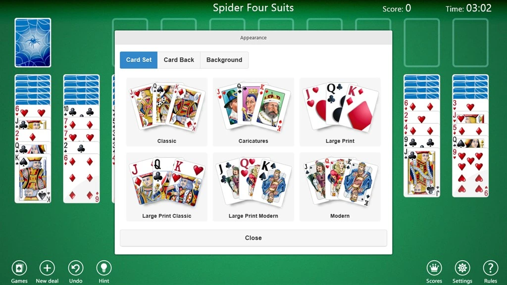 Spider Solitaire Collection Screenshot Image #6