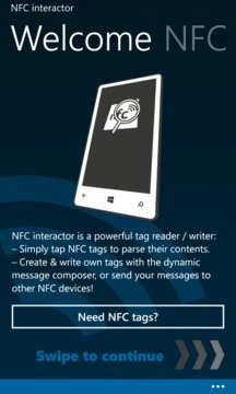 NFC Interactor Screenshot Image