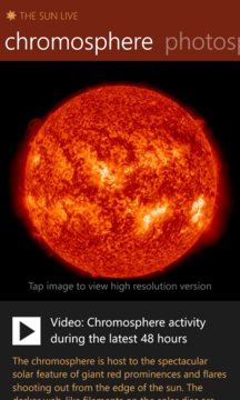 The Sun Live Screenshot Image