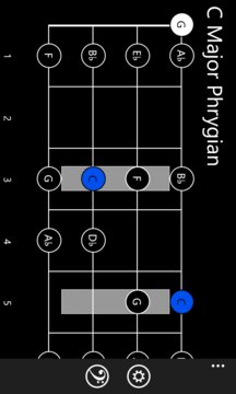 Bass Scales App Screenshot 1