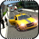 Modern Taxi Driving 3D Icon Image