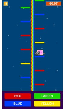Nyan Cat Climb Screenshot Image