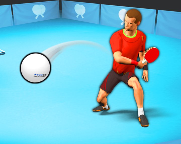 Table Tennis 3D Image