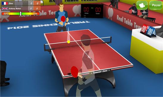 Table Tennis 3D Screenshot Image