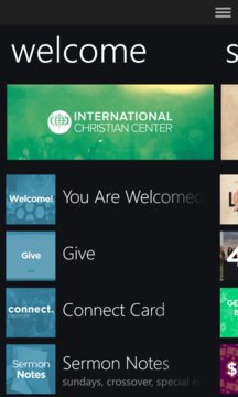 International Christian Center Screenshot Image