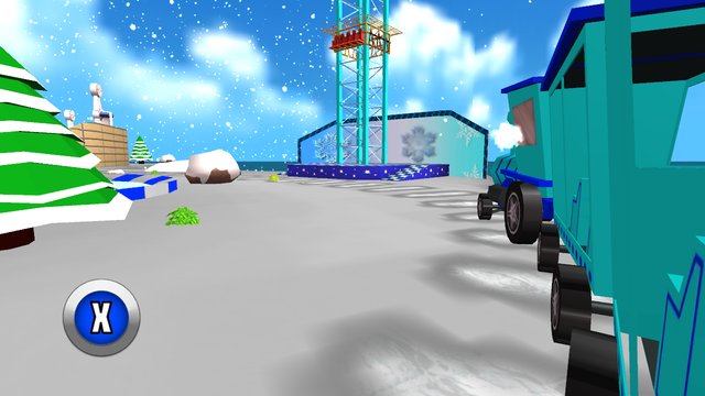 Baby Snow Park Winter Fun App Screenshot 1