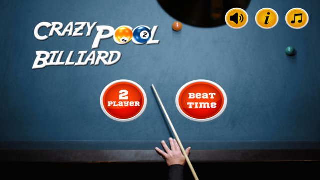 Crazy Billiard Pool Screenshot Image