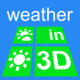 Weather in 3D Icon Image