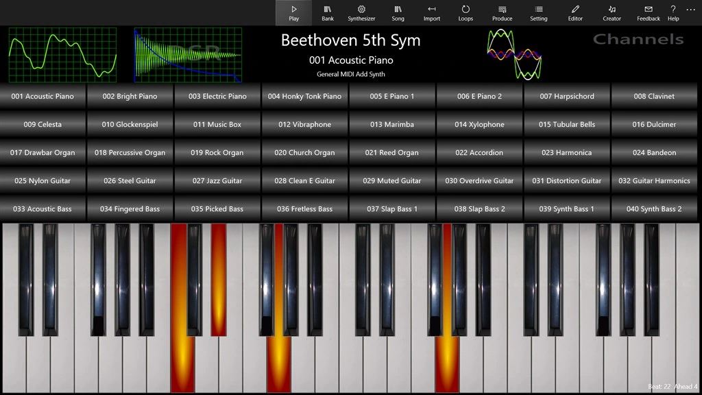 Free Music Keyboard Screenshot Image #1