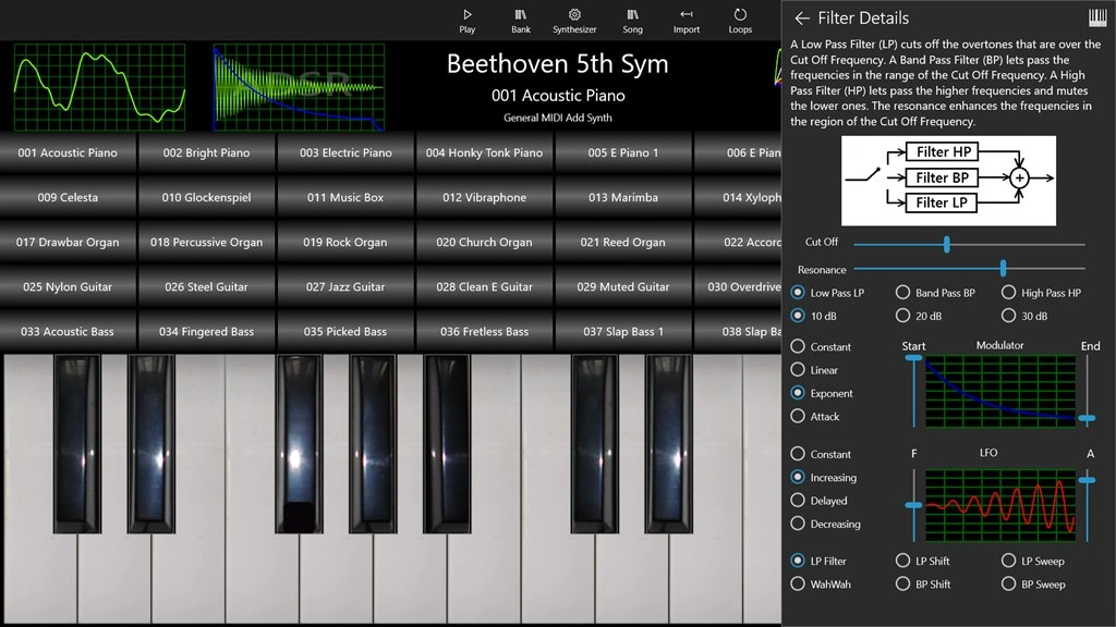 Free Music Keyboard Screenshot Image #3