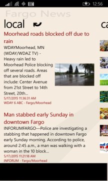 Fargo News Screenshot Image