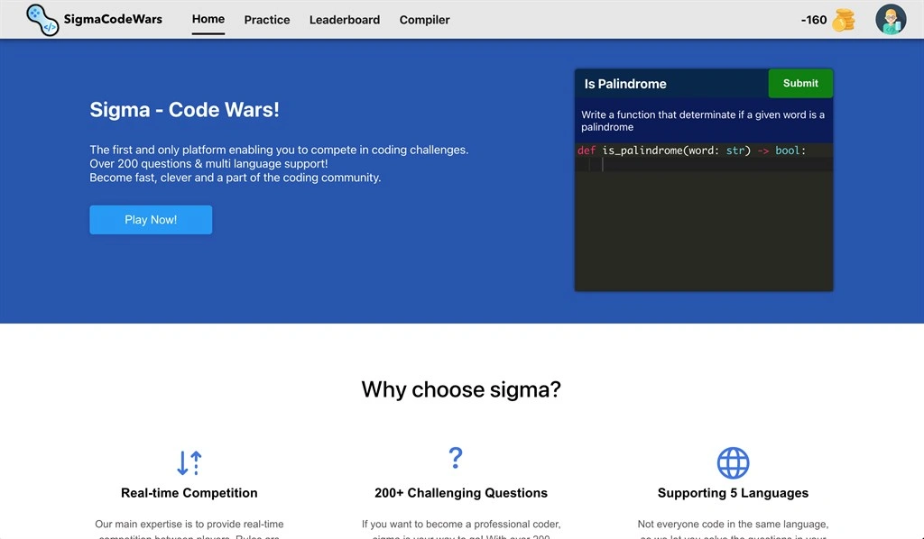 Sigma Code Wars Screenshot Image #5